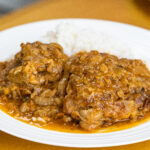 Bev's Smothered Chicken with Rice